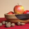 Walnut Bowl made using traditional craft skills