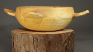 Eared Sycamore Drinking Bowl