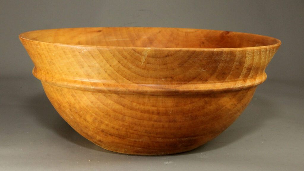 Large Sycamore Fruit Bowl - Approx 9 Inches | JB Woodcrafts