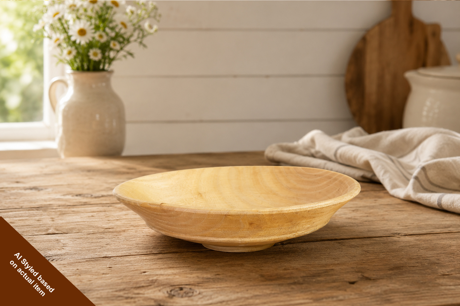 AI Styled Ash Sweet or Fuit Bowl